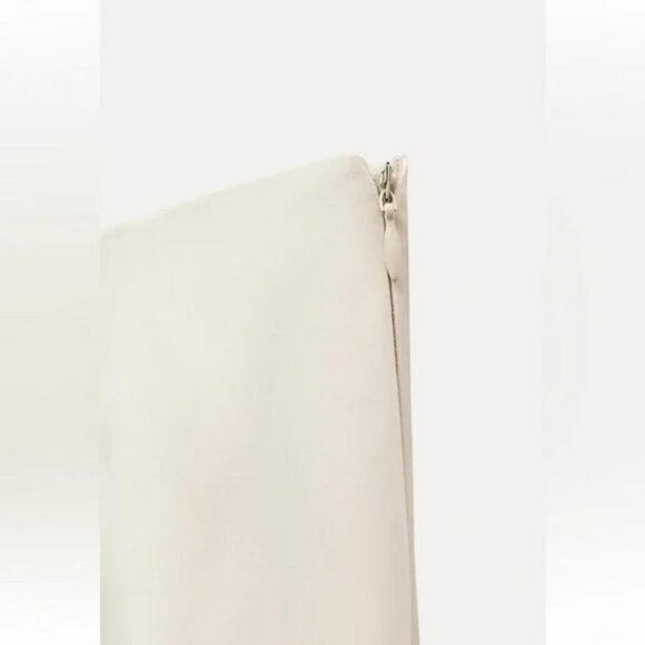 ZARA SATIN EFFECT BOW MINI SKIRT - Picture 4 of 4